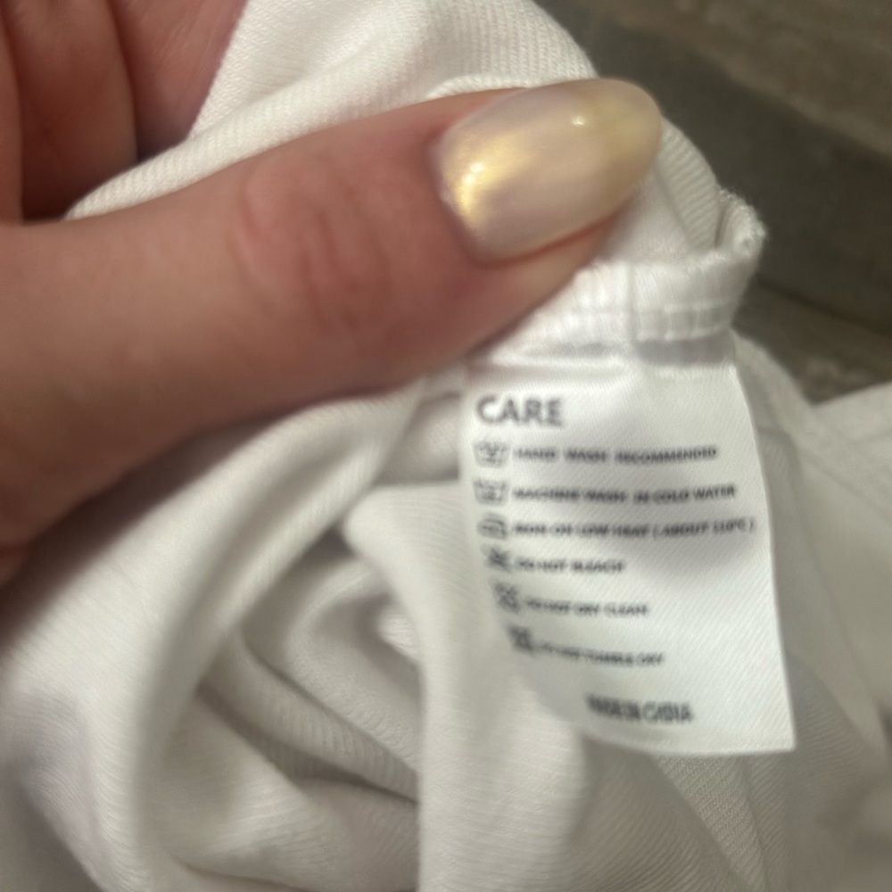 Mango Pop White Short Sleeve Bodysuit XS NEW - Picture 4 of 6